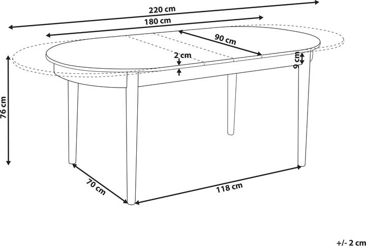 Actual product image Beliani Larto