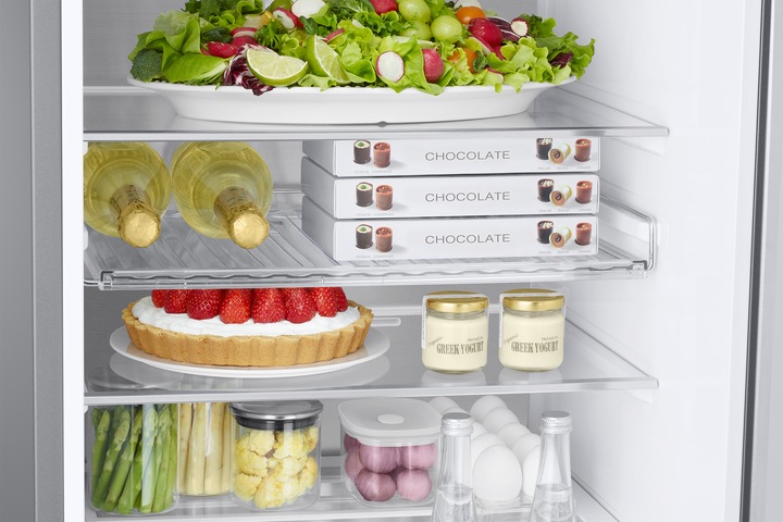 Produktbild Samsung RB38C776DS9 Ecoflex Ai Freistehender Kombikühlschrank (390 l)