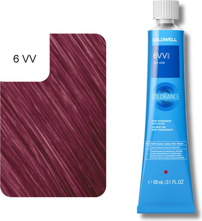 Produktbild Goldwell Colorance Tube Demi-Permanente (6VV 	vivid violet Max)