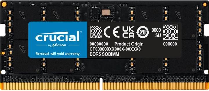 Image du produit Crucial DDR5-5600 (1 x 32GB, 5600 MHz, RAM DDR5, SO-DIMM)
