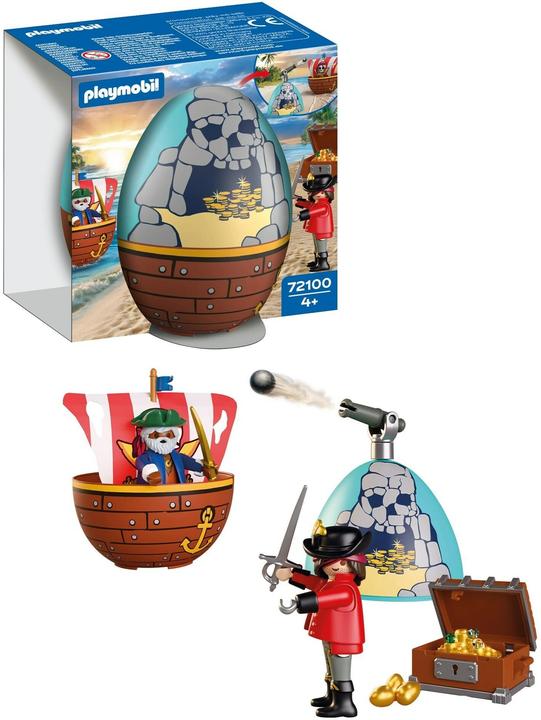 Actual product image Playmobil 72100 Spiel-Ei: Piraten (72100)