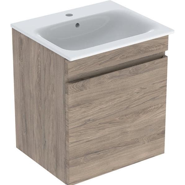Geberit, Badmöbelset, Renova Plan Set mit Waschtisch u. Unterschrank,1 Schublade, 60x62,2x48cm, 501915