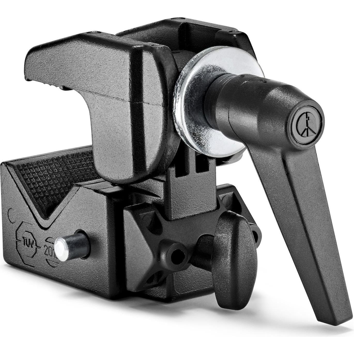 Manfrotto Morsetto VR (Morsetto per stativo), Accessori per treppiedi, Nero