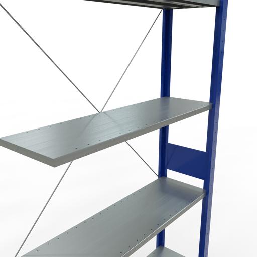 Actual product image Schulte Lagertechnik MULTIplus85 boltless bay system with cross brace