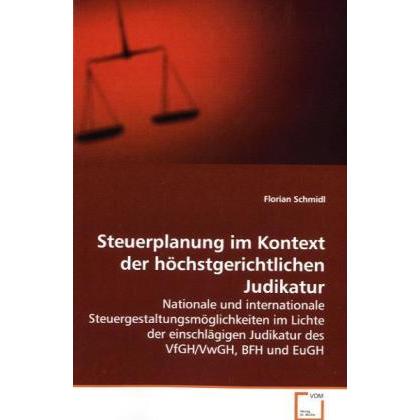 Steuerplanung im Kontext der höchstgerichtlichen Judikatur, Fachbücher