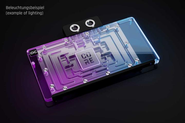 Immagine prodotto Alphacool WAK Core Geforce RTX 5090 Solid + AMP mit Backplate