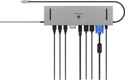 Produktbild Icy Box IB-DK2106a-CPD (USB-C, 11 Ports)