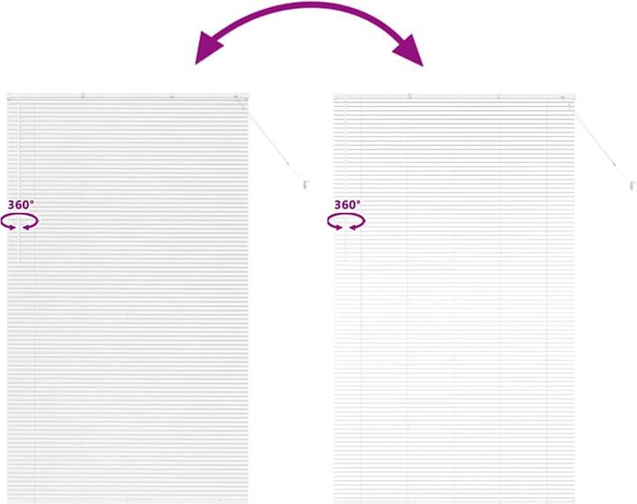 Produktbild vidaXL Balkenjalousien (220 x 135 cm)