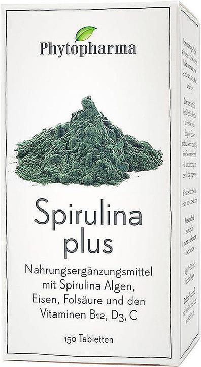 Image du produit Phytopharma Spiruline Plus Comprimés (1 pièce(s), Cachets, 140 g)