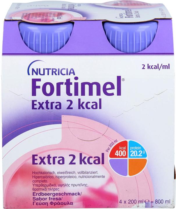 Immagine prodotto Fortimel Proteine 2Kcal Fragola (Fragola, 4 x)