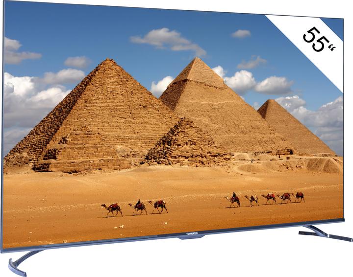 Actual product image Tornado TV 55UA3400X Black (55", LED, 4K)