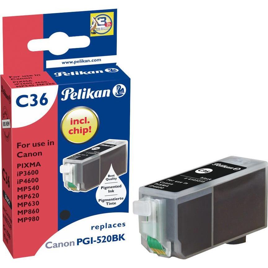 Pelikan, Druckerpatrone, Pgi-520 (BK)