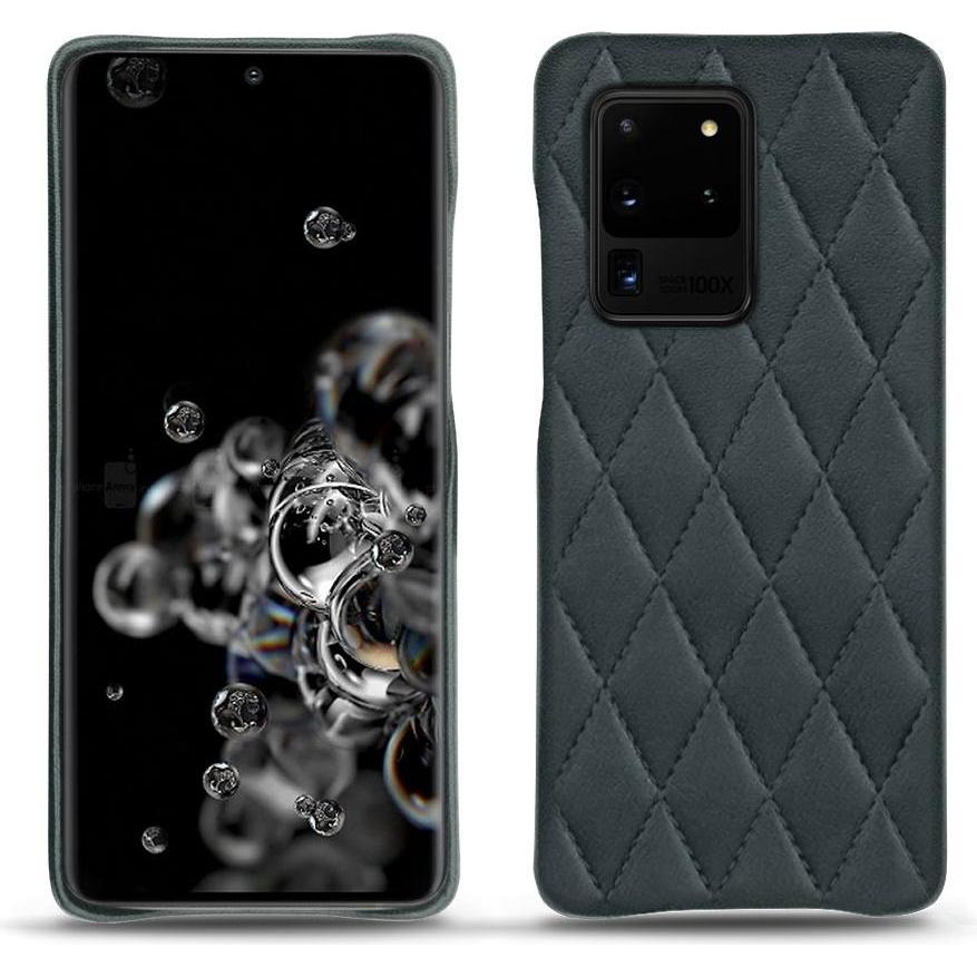 Noreve Lederschutzhülle (Samsung Galaxy S20 Ultra 5G), Smartphone Hülle, Blau