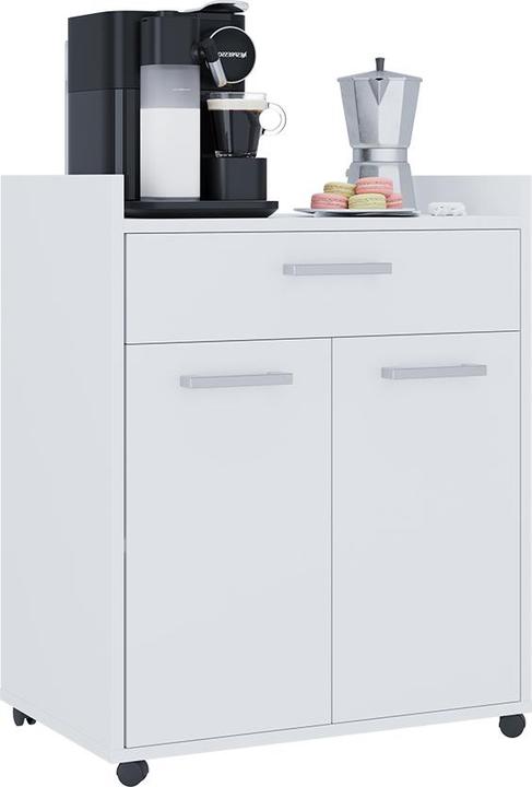 Produktbild Vicco Rollcontainer Ansel, Weiss, 60 x 40 cm mit Schubladen
