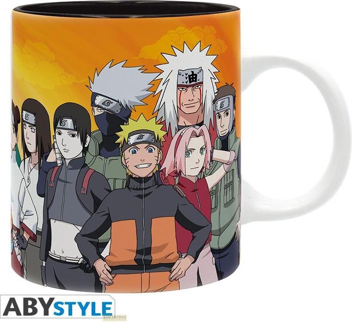 Actual product image ABYstyle Naruto Shippuden Tazza 320ml Subli Konoha Ninjas (320 ml, 2 x)