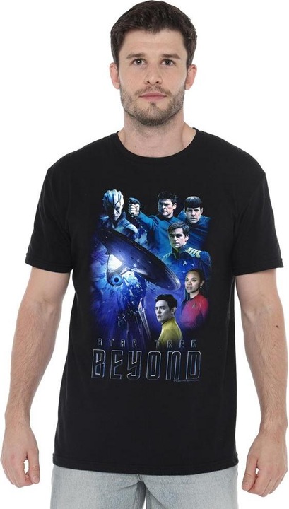 Actual product image Star Trek Beyond Mens Cast T-Shirt (4XL)
