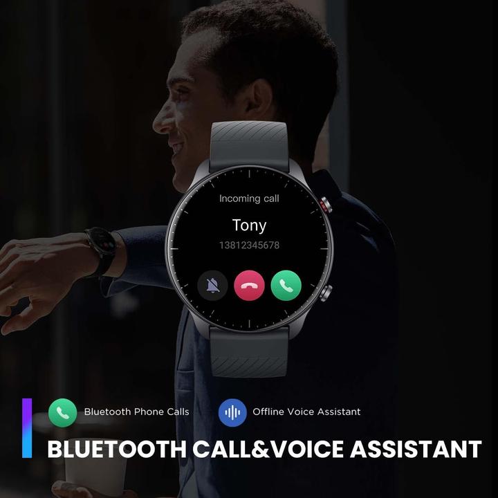 Image du produit Amazfit Montre intelligente GTR 2 - Thunder Black (46 mm)