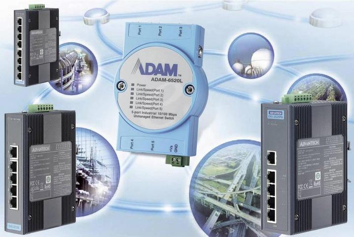 Produktbild Advantech ADAM-6520L-AE (5 Ports)