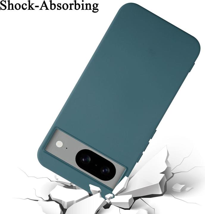 Produktbild Cadorabo Hülle für Google PIXEL 8 TPU im Liquid Schutz Silikon Design (Google Pixel 8)