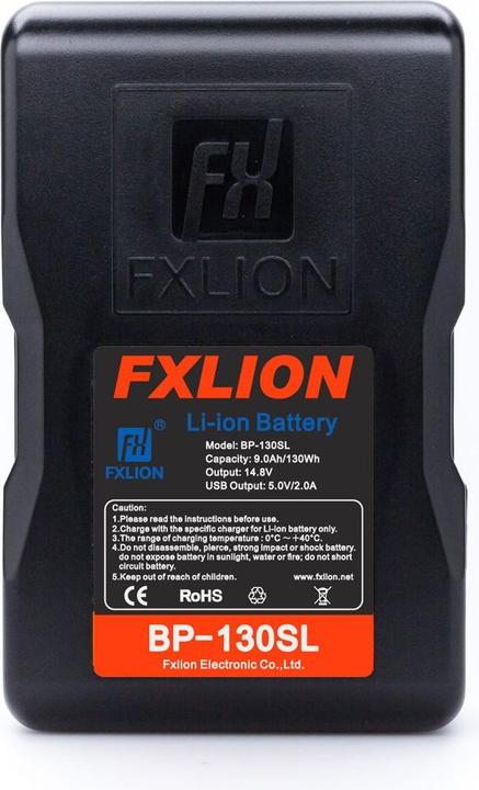 Fxlion LCD 14.8V/9.0AH/130WH V-Lock (Camera battery)