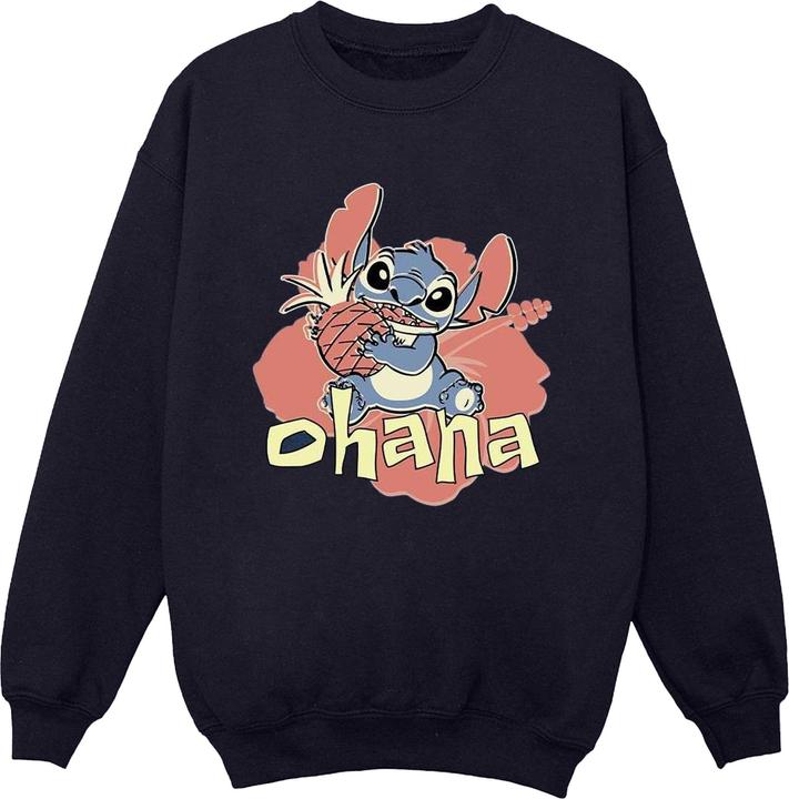 Produktbild Disney Lilo And Stitch Ohana Pineapple Sweatshirt Jungen (116)