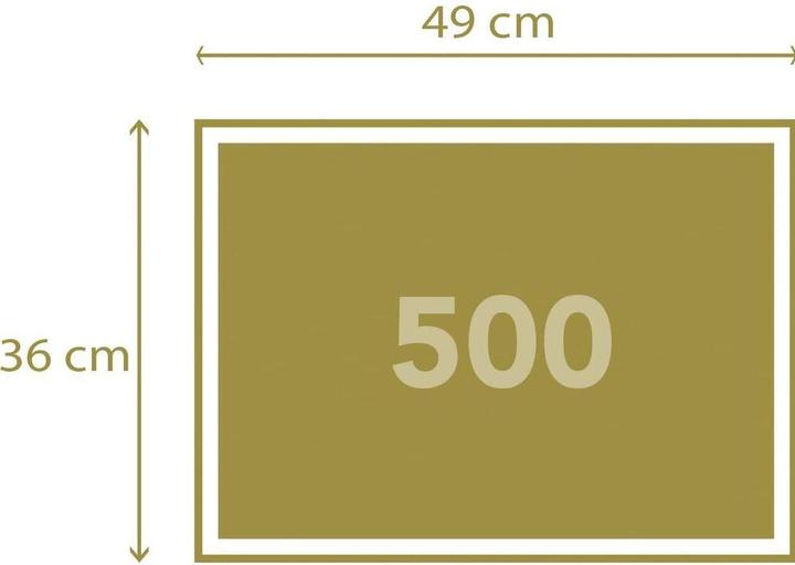 Produktbild Clementoni Katze und Hase (500 Teile)