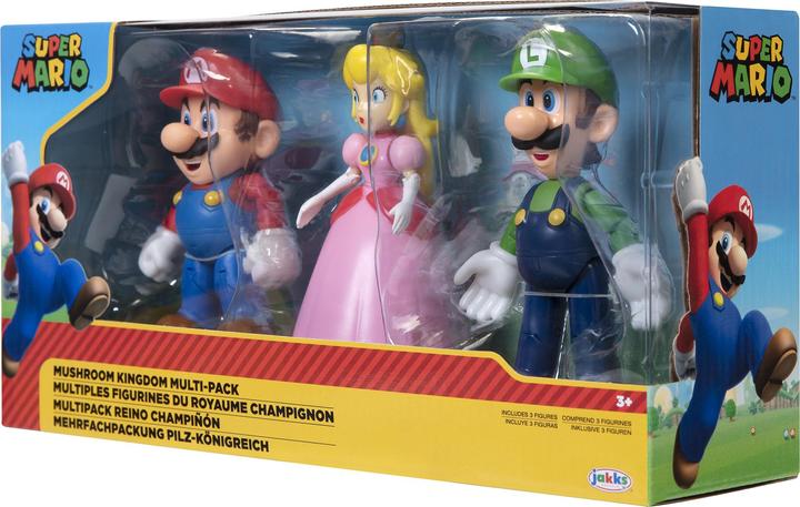 Actual product image Jakks Pacific World of Nintendo: Mushroom Kingdom (Set of 3)