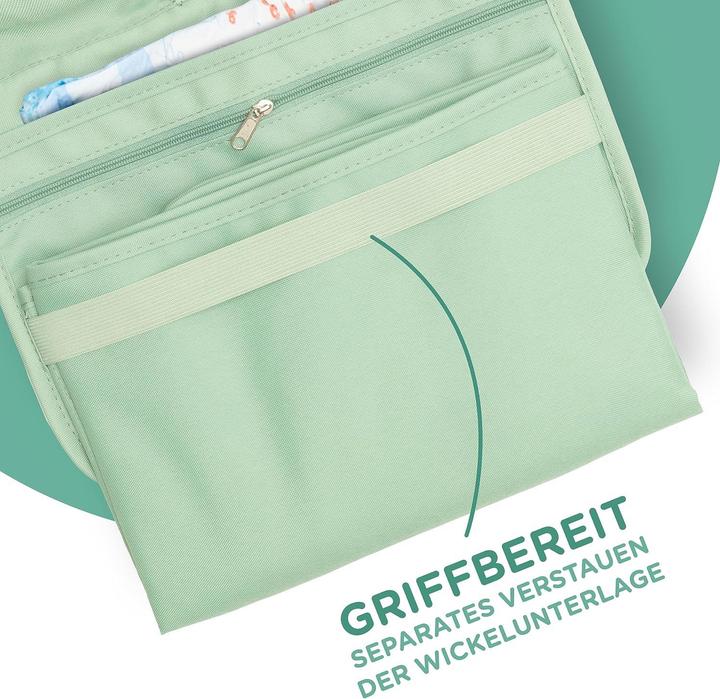 Produktbild Jubi Windeltasche mit Wickelunterlage