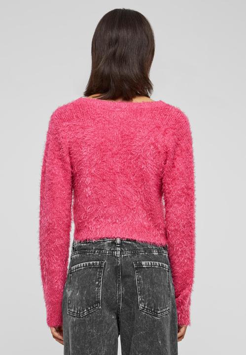 Immagine prodotto Urban Classics Cardigan da donna in piuma con cravatta - 117653 (5XL)