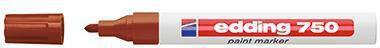 Actual product image Edding Paint marker 750 Line width: 2-4 mm Writing colour: brown (1 x)