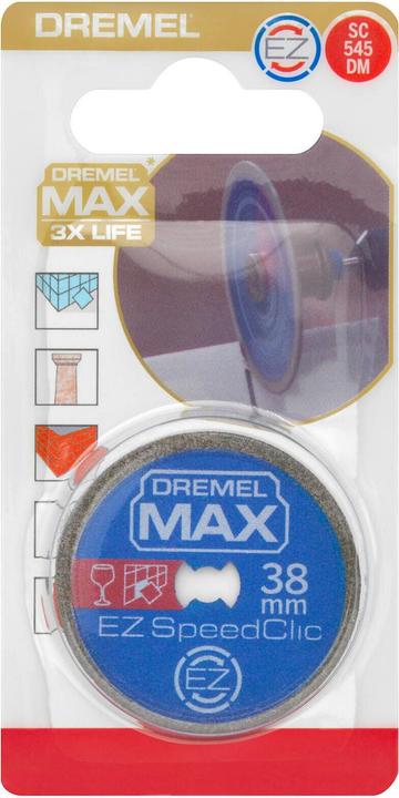 Immagine prodotto Dremel Disco diamantato EZ Speed Clic MAX Ø 38,0 mm (1 pezzo)