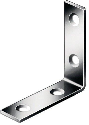 Produktbild Vormann Stuhlwinkel Länge 50 x 50 mm Breite 15 mm Stärke 2 mm Edelstahl (50 Stk.)