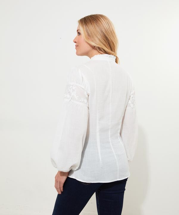 Produktbild Joe Browns Frilly Neck Broderie Embroidered Blouse (40)