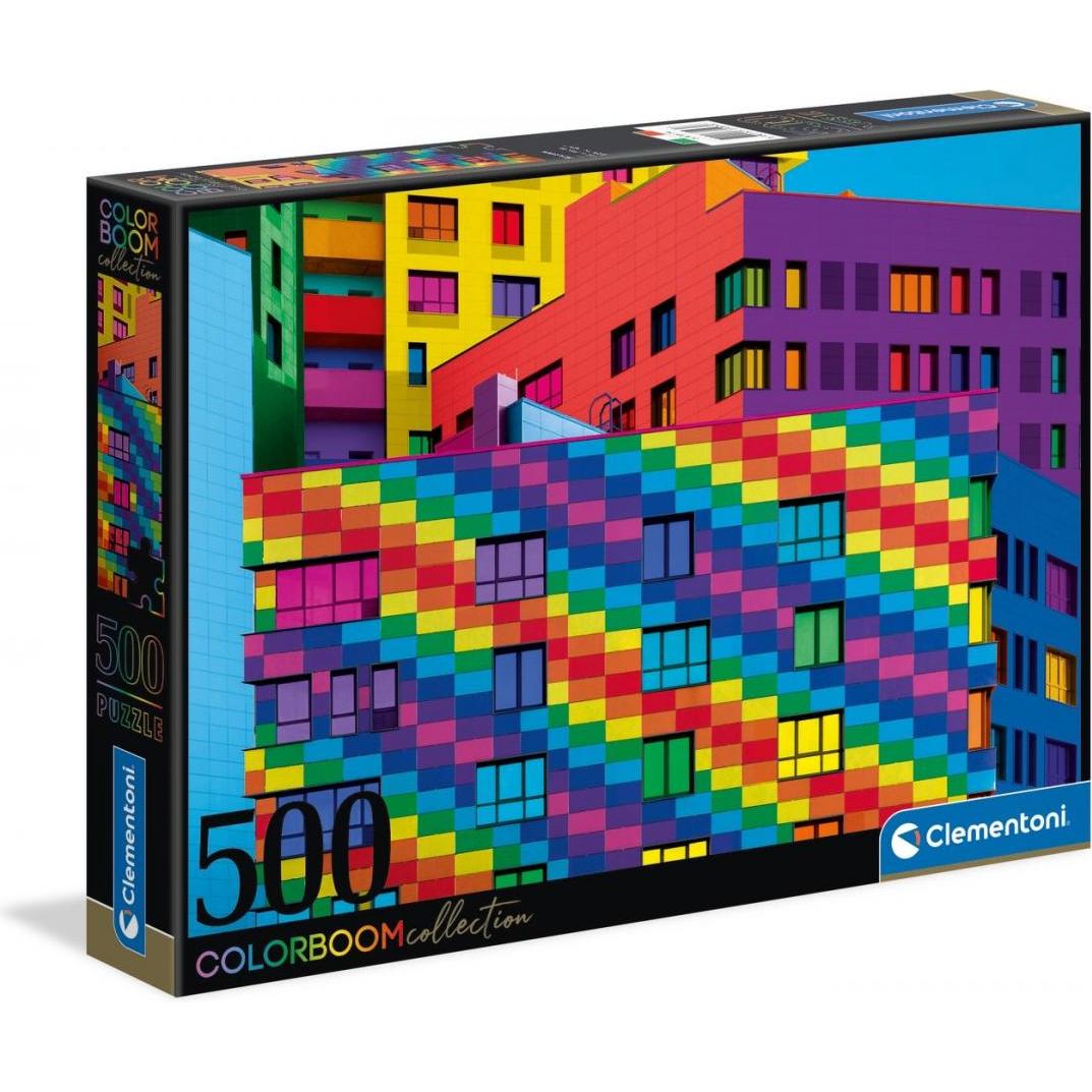 Clementoni Puzzle Squares Colorboom g (500 Teile)