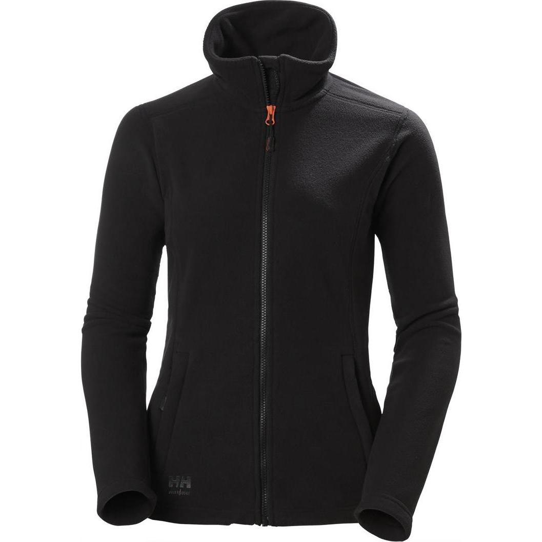Helly Hansen Workwear, Arbeitsjacke, Moteriškas džemperis HELLY HANSEN Luna Fleece, juodas S (S)