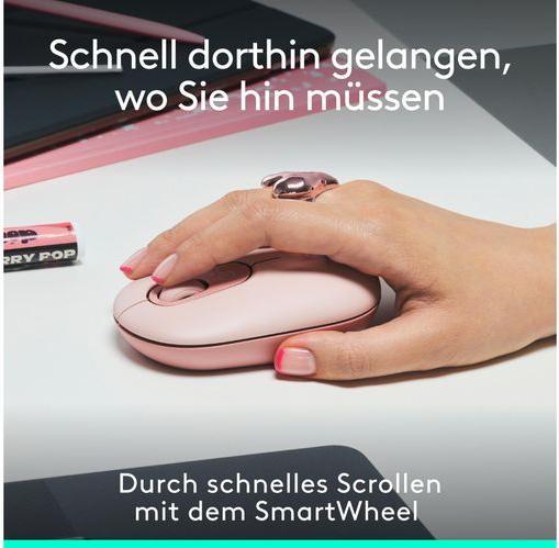 Produktbild Logitech POP Mouse mit personalisierbarem Emoji (Kabellos)