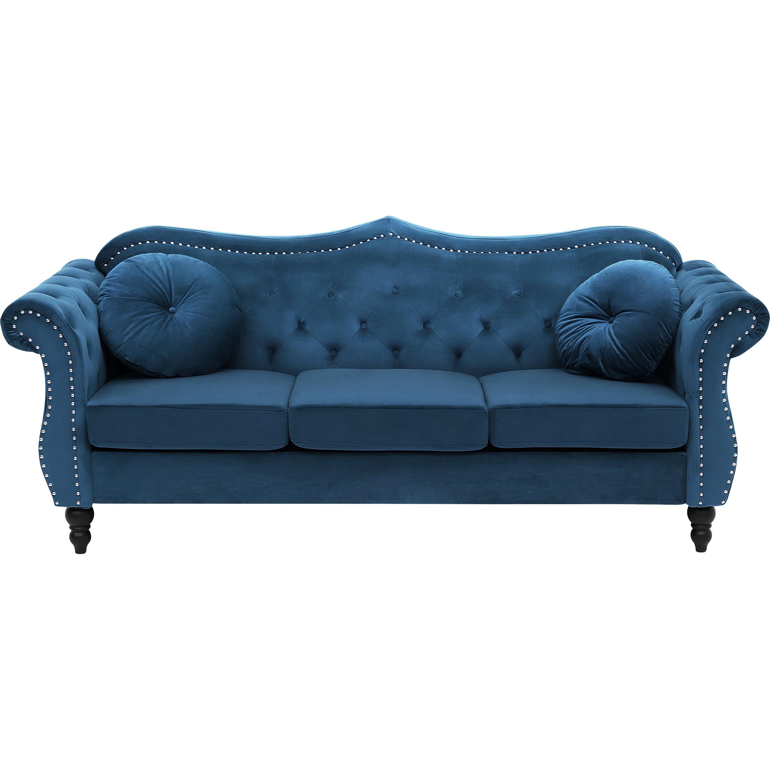 Beliani, Sofa, Skien (3-Sitzer)