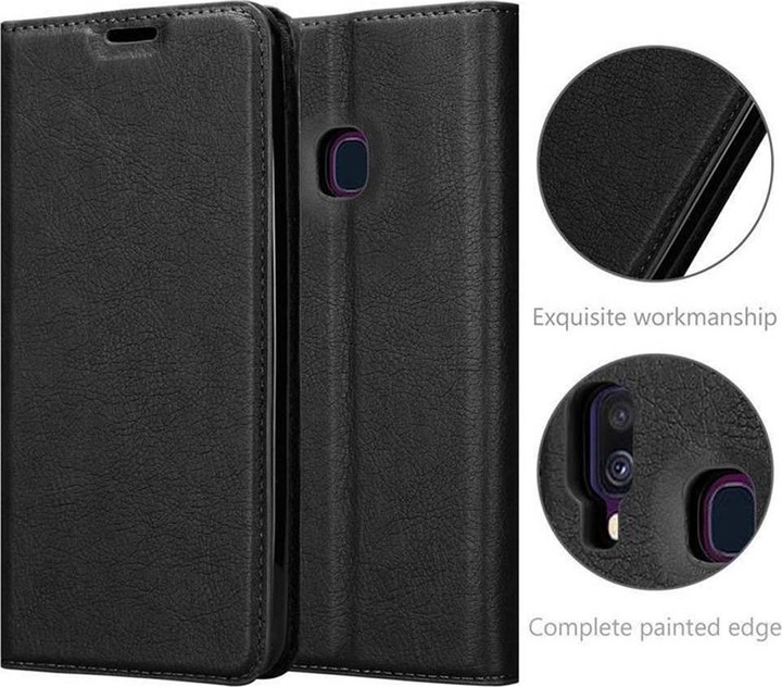Actual product image Cadorabo Book Invisible Magnet Cover (Samsung Galaxy A10e, Samsung Galaxy A20e)