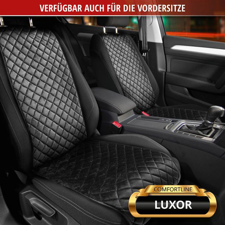 Produktbild Walser PKW-Sitzaufleger Comfortline Luxor inkl. Anti-Rutsch-Beschichtung, Auto-Sitzauflage für 1 Rücksitzba