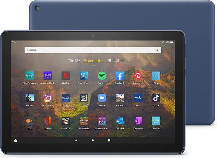 Produktbild Amazon Fire HD 10 (2021) inkl. Alexa (10.10", 32 GB, Denim)