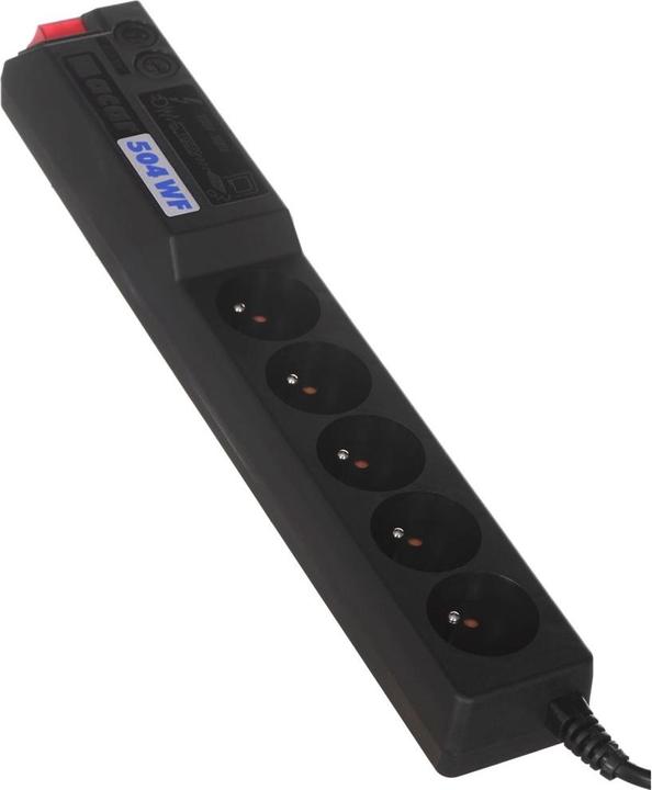 Actual product image HSK MULTIPLE CABLE EXTENSION ACAR-504/WF/RACK (5 x, CEE 7/5, 3 m)