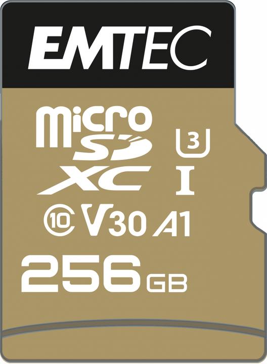 Actual product image Emtec SpeedIN Pro (256 GB, microSDXC, U3, UHS-I)