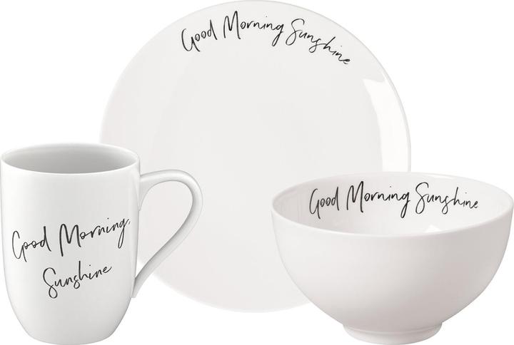 Produktbild Villeroy & Boch Statement Frühstücks-Set Sunshine (3 Stk.)