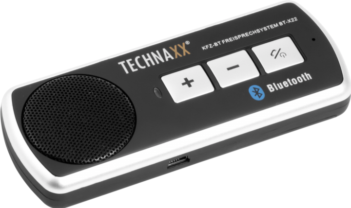 Actual product image Technaxx BT-X22 Car Bluetooth Handsfree,Clip Attachment