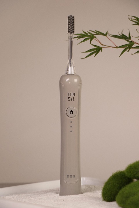 Produktbild ION-Sei IET01DW Ionen-Zahnbürste, Moon Grey (Schallzahnbürste)