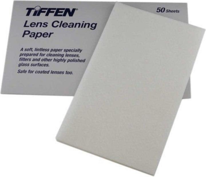 Actual product image Tiffen Lens Cleaning Paper/Pkg 50