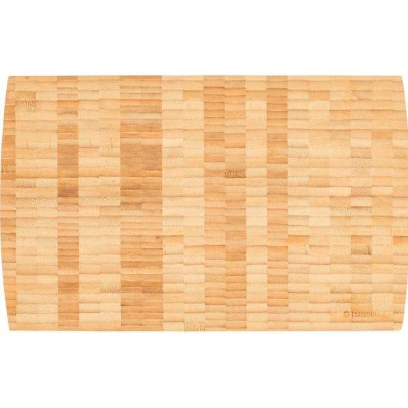 Thumbnail - Zassenhaus Hackblock Bambus 40x25x3cm, Schneidebrett, Braun