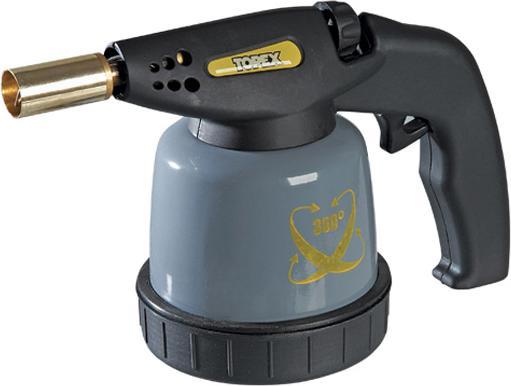 Produktbild Topex Gaslötlampe für Gaspatronen 190 g, Piezozündung, zum Einsatz in beliebiger Stellung 44E143 (Zusätzliche Polsterung)