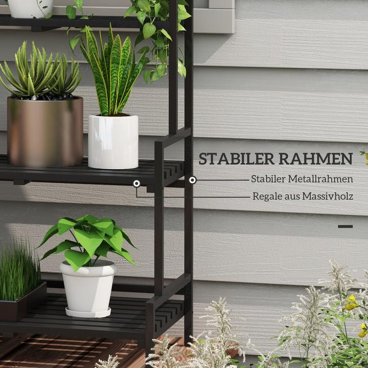 Image du produit Outsunny Blumenständertreppe