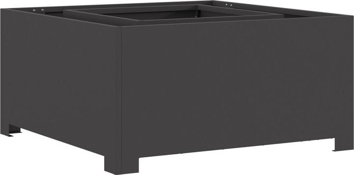 Immagine prodotto vidaXL Ciotola per il fuoco quadrata in acciaio nero